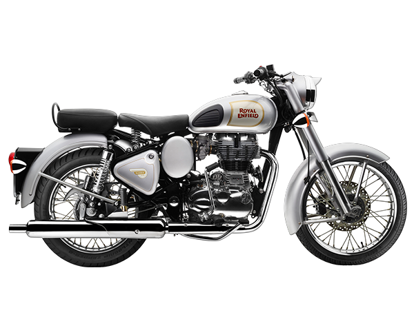 Roverz motors showroom royal Enfield classic 350 silver