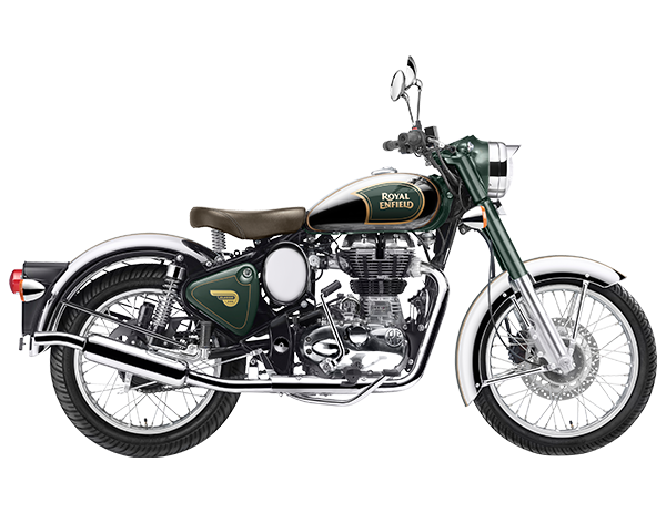 Royal enfield classic chrome at roverz motors